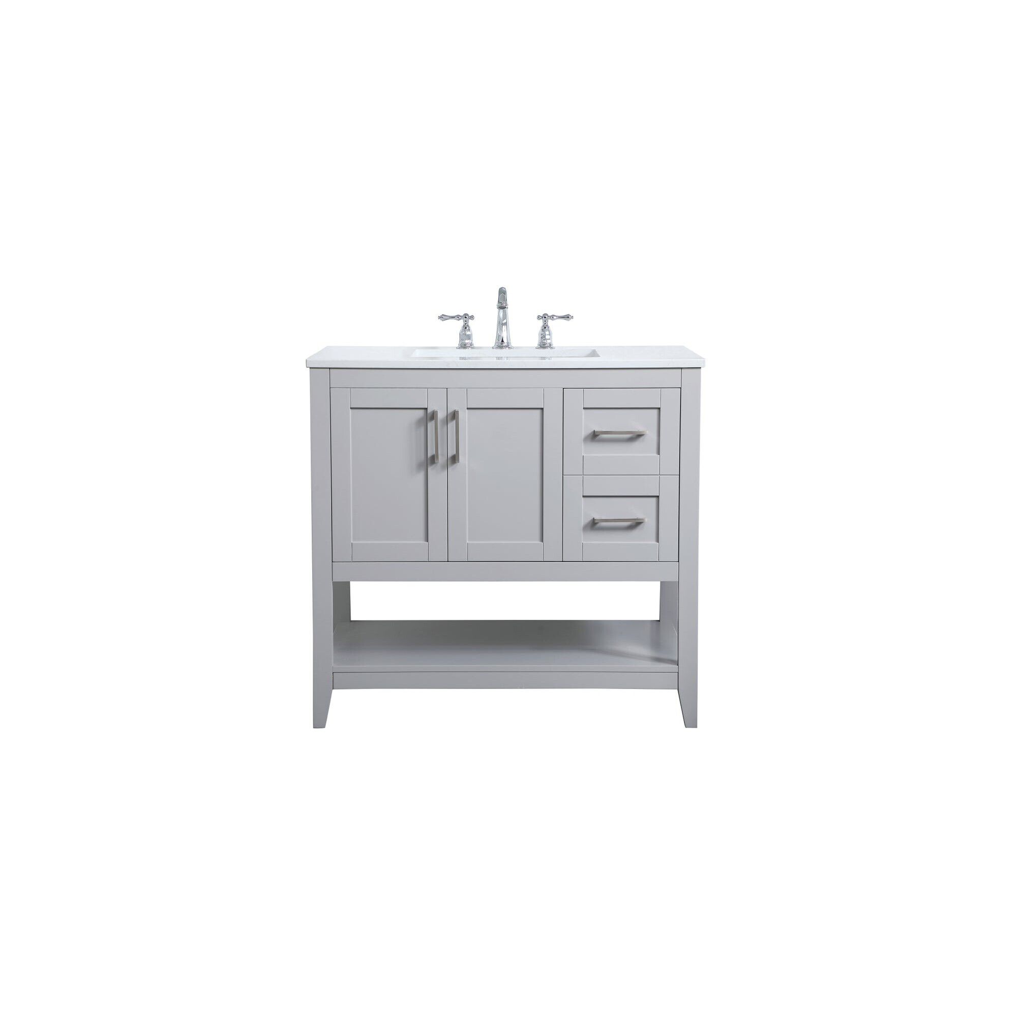 Aubrey 22 Inch Bath Vanity Cabinet