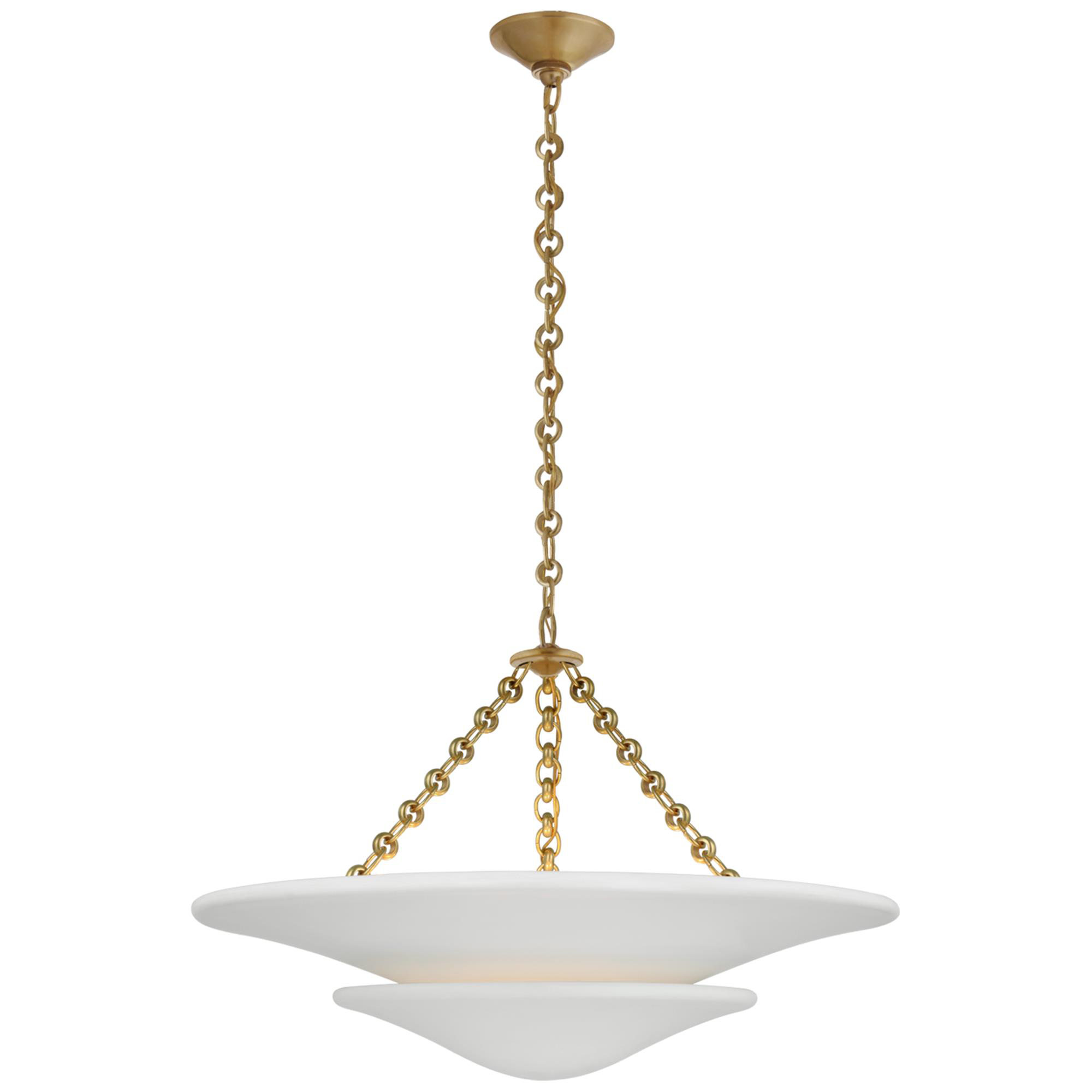 AERIN Mollino 25 Inch Chandelier