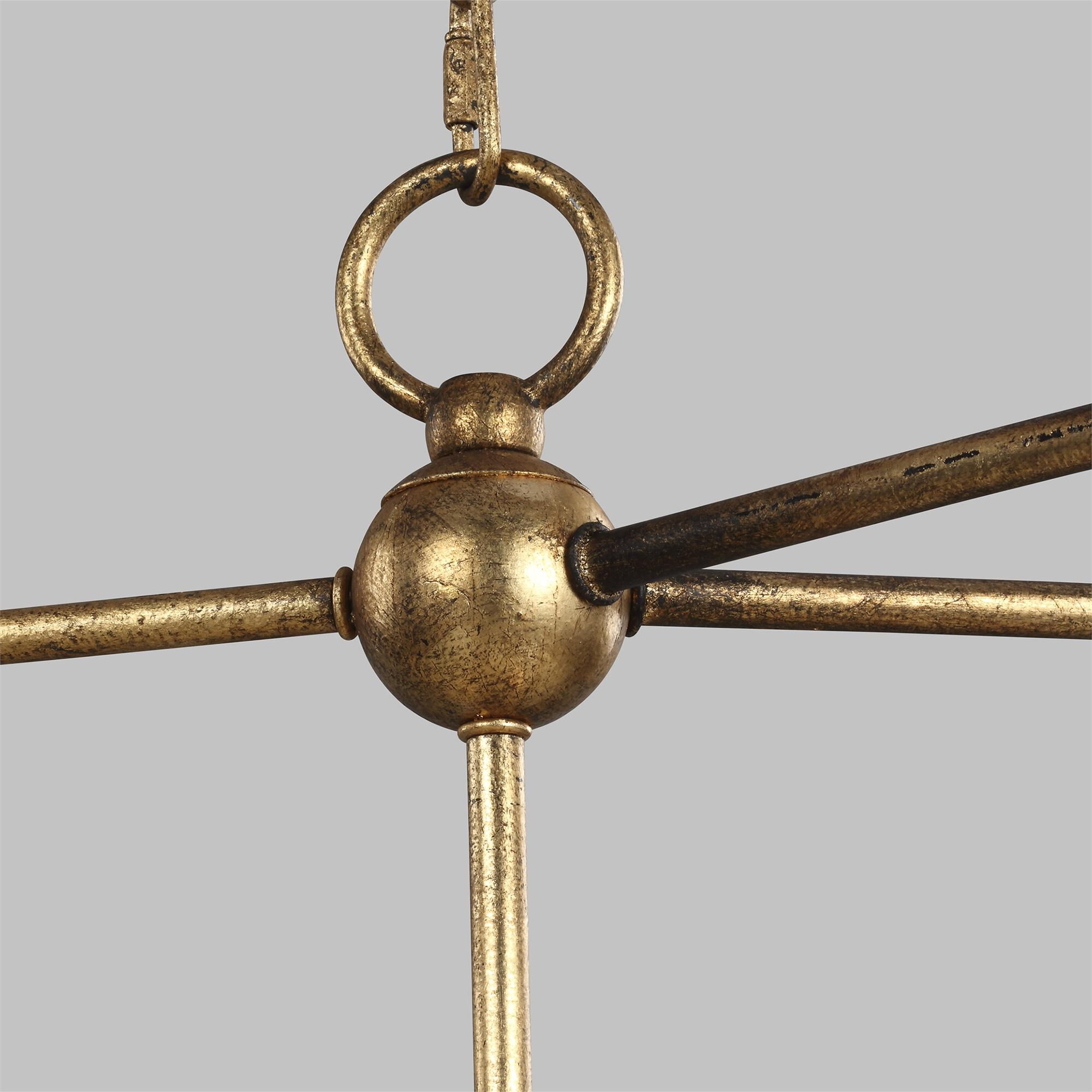 Chapman & Myers Stonington Medium Linear Chandelier
