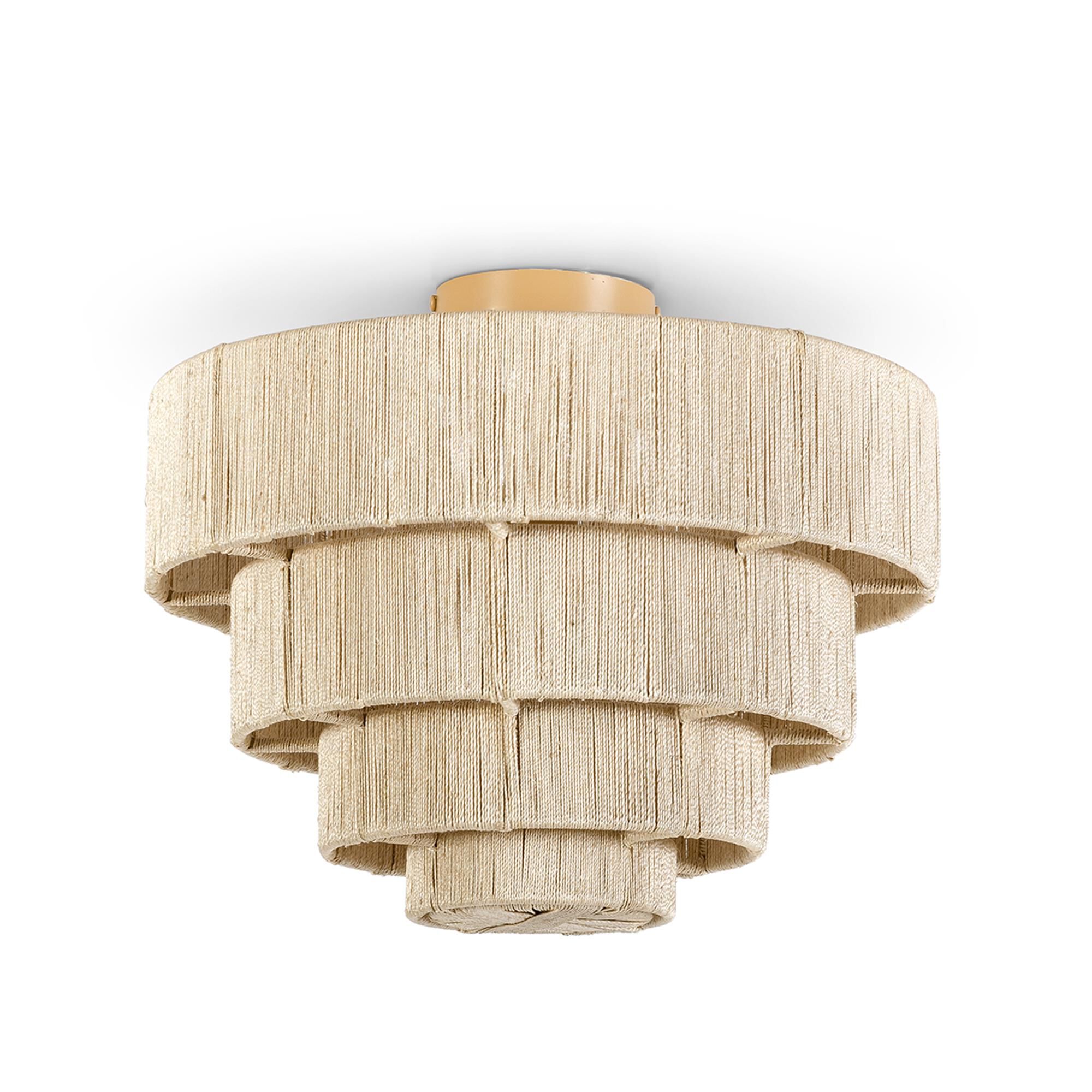 Everly 18 Inch Semi Flush Mount