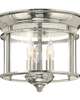 Gentry 12 Inch 3 Light Flush Mount