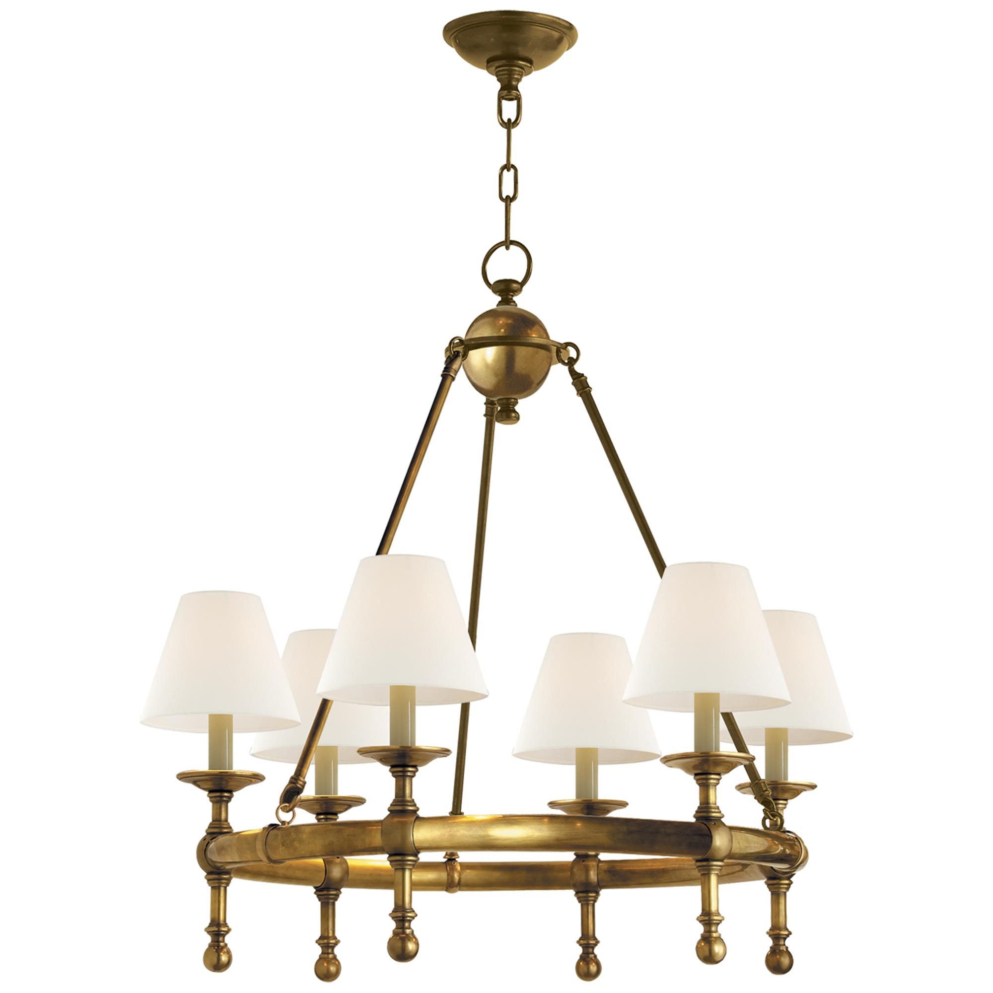 Chapman & Myers 28 Inch Chandelier