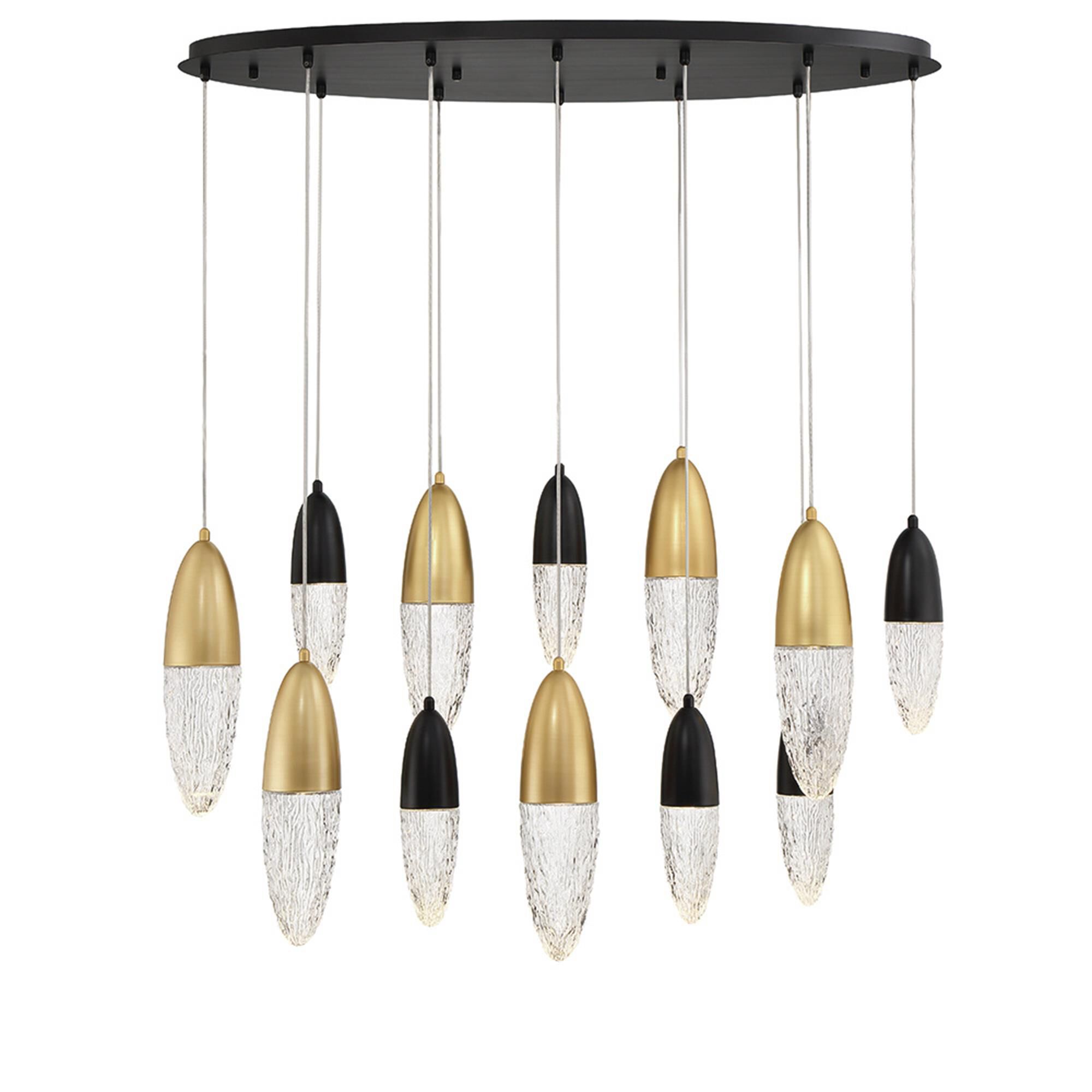 Ecrou Medium Linear Chandelier