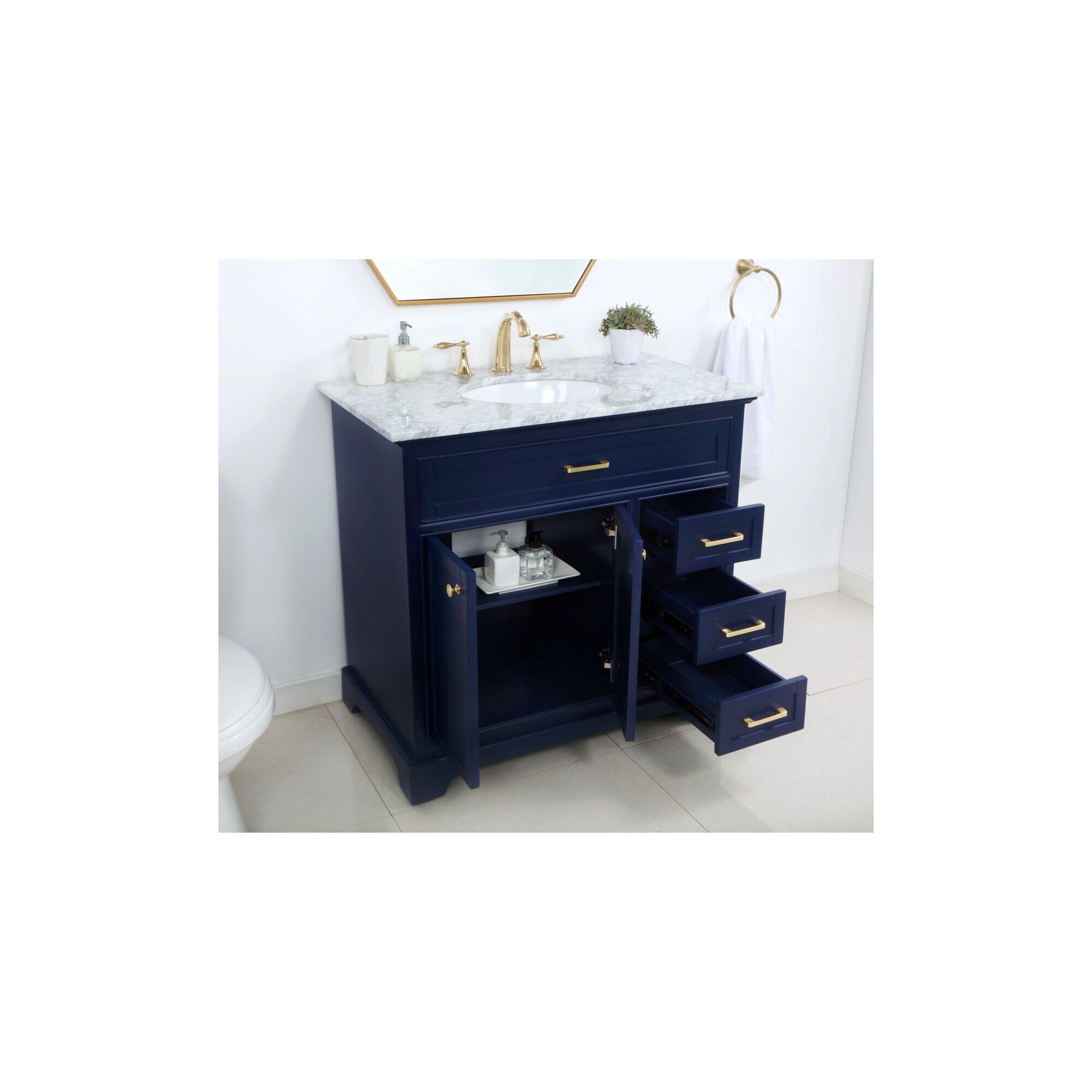 Americana 22 Inch Bath Vanity Cabinet