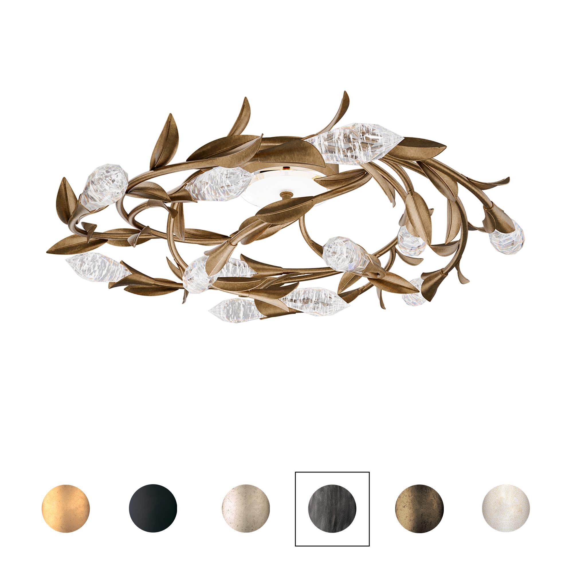 Secret Garden 26 Inch 12 Light Flush Mount