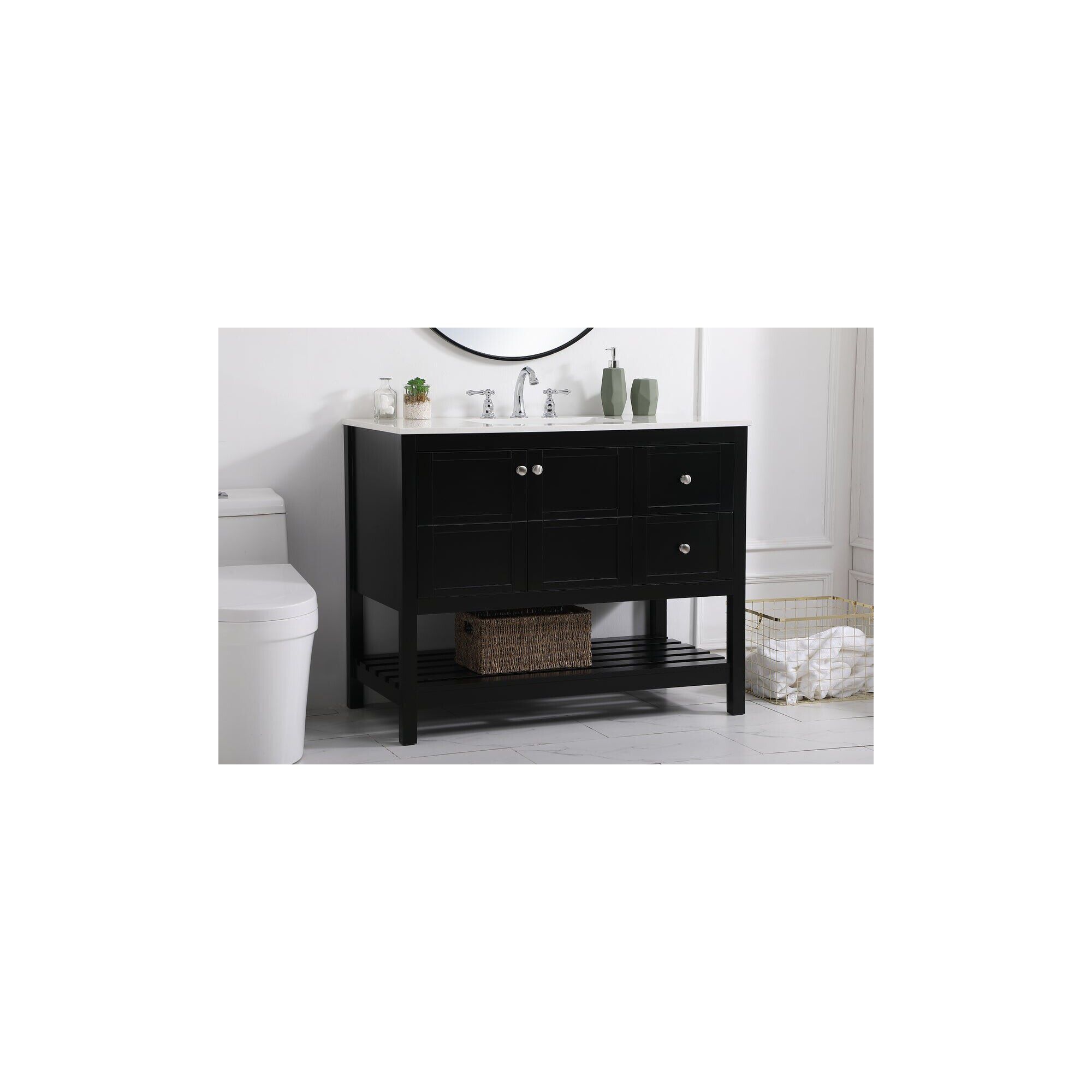 Theo 22 Inch Bath Vanity Cabinet