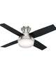 Dempsey 44 Inch Flush Mount Fan with Light Kit