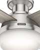 Dempsey 52 Inch Flush Mount Fan with Light Kit