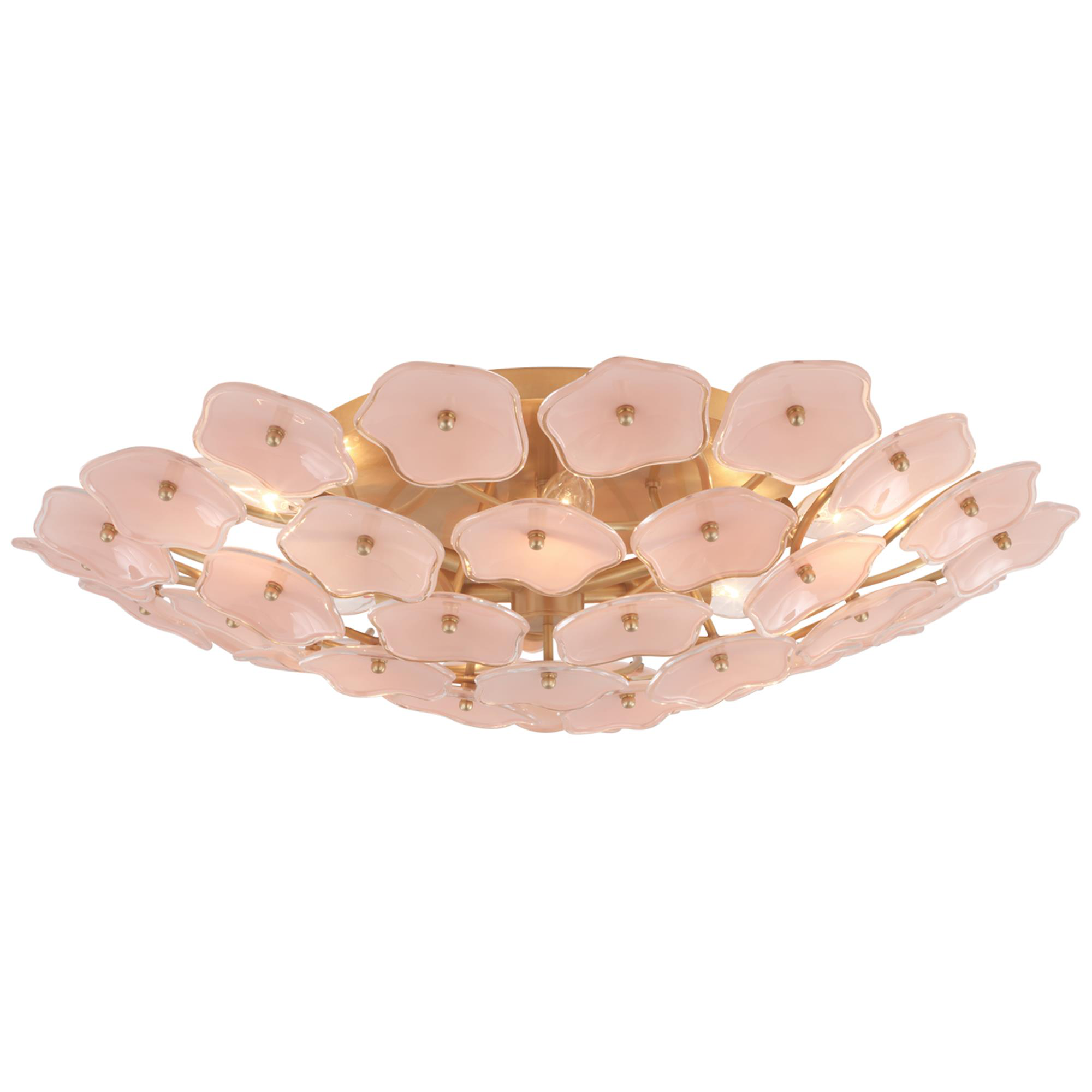 Kate Spade New York Leighton 26 Inch 6 Light Flush Mount