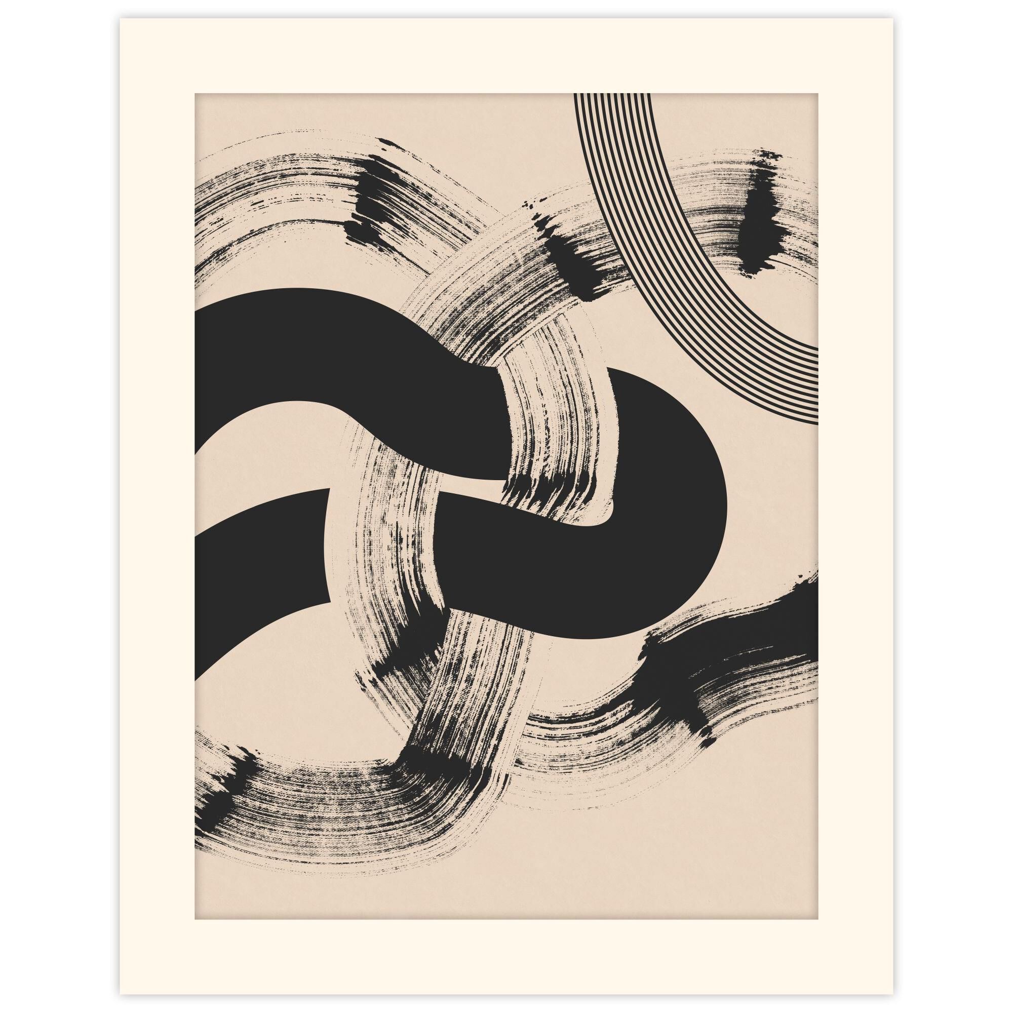 Linear Story Print