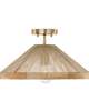 Maya 19 Inch Semi Flush Mount