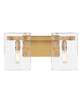 Genry 15 Inch 2 Light Bath Vanity Light