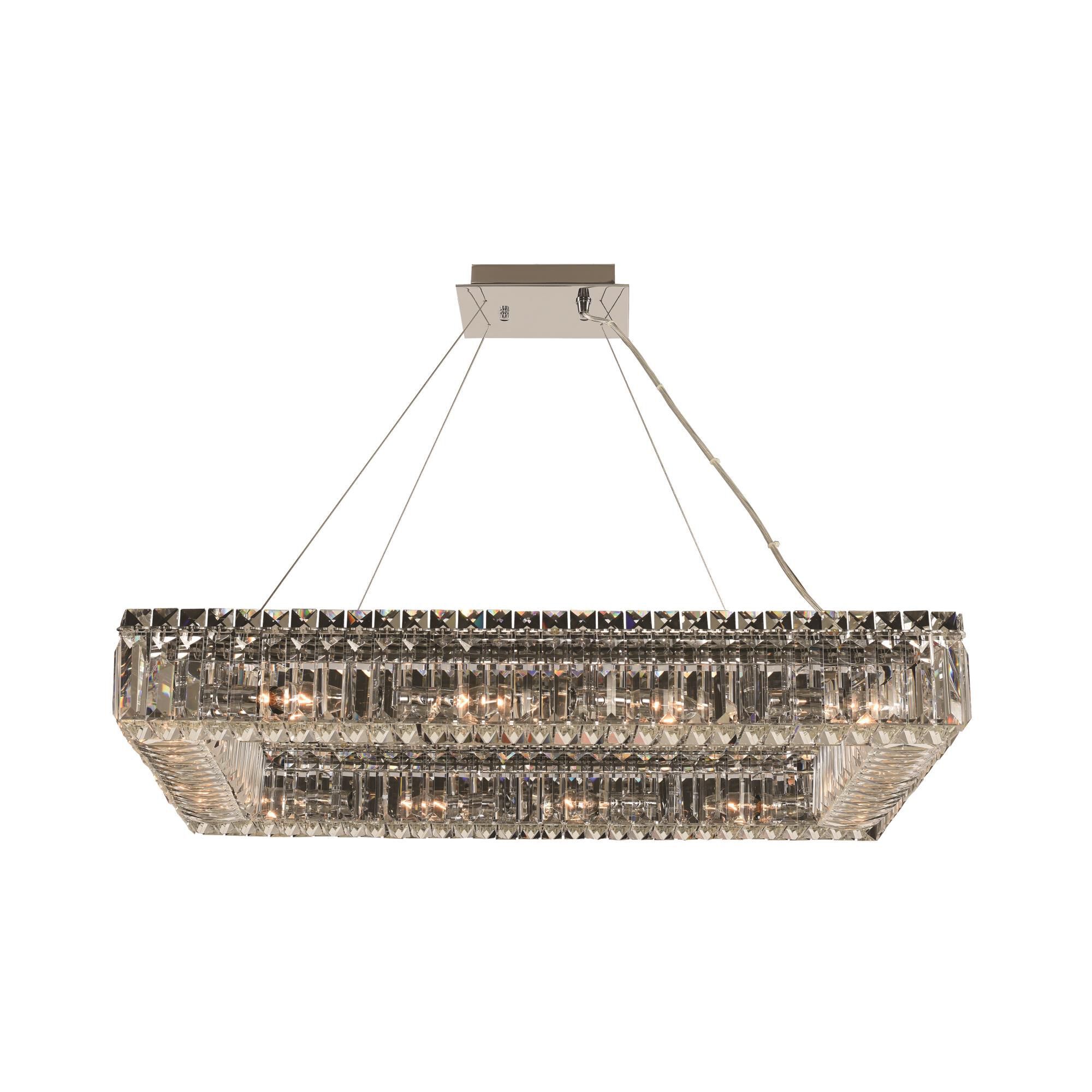 Baguette 29 Inch Pendant Light