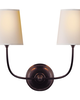 Thomas O'Brien Vendome 18 Inch 2 Light Wall Sconce