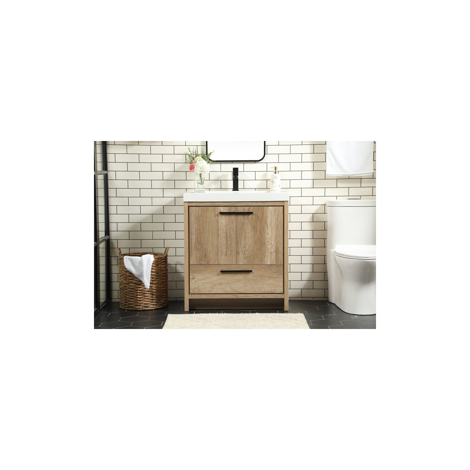 Wyatt 19 Inch Bath Vanity Cabinet