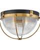 Crew 16 Inch 2 Light Flush Mount