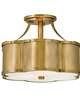 Chance 14 Inch 2 Light Semi Flush Mount