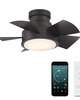 Vox 26 Inch Flush Mount Fan with Light Kit