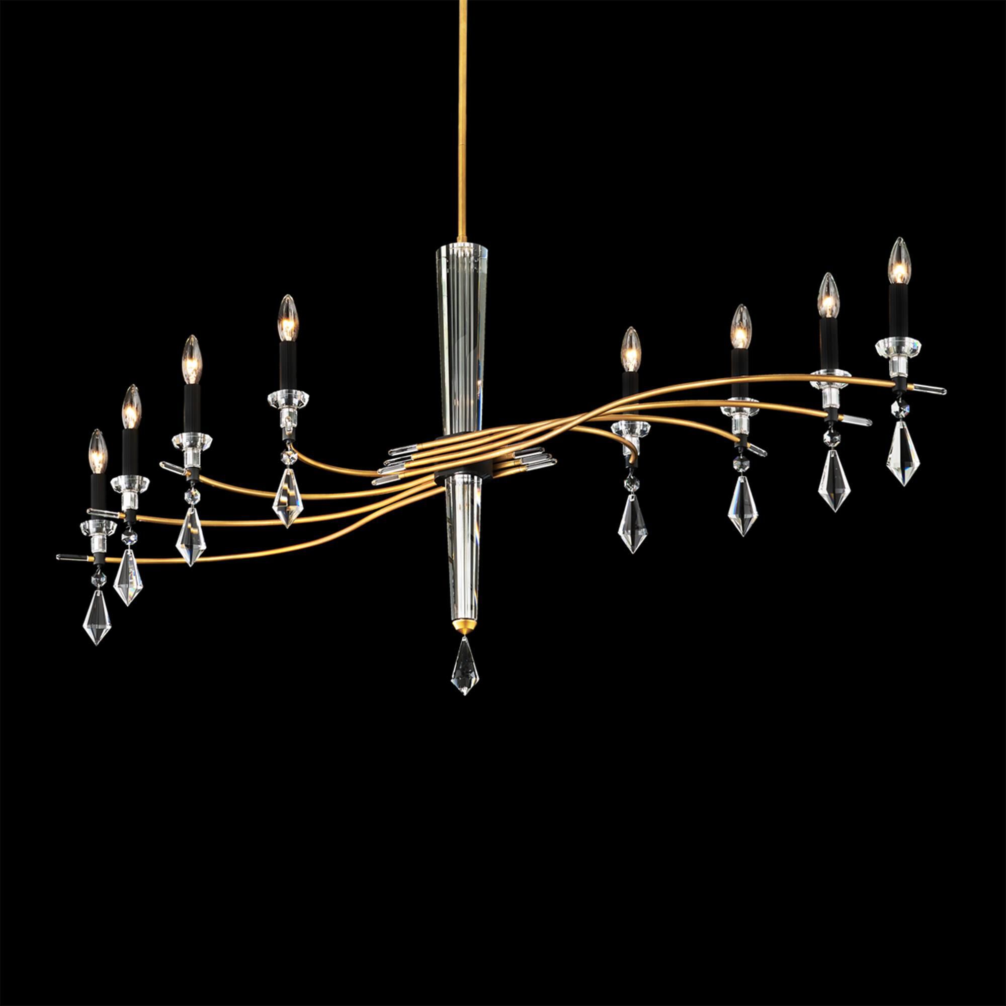 Tempest Large Linear Chandelier
