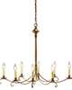 24 Inch 8 Light Chandelier