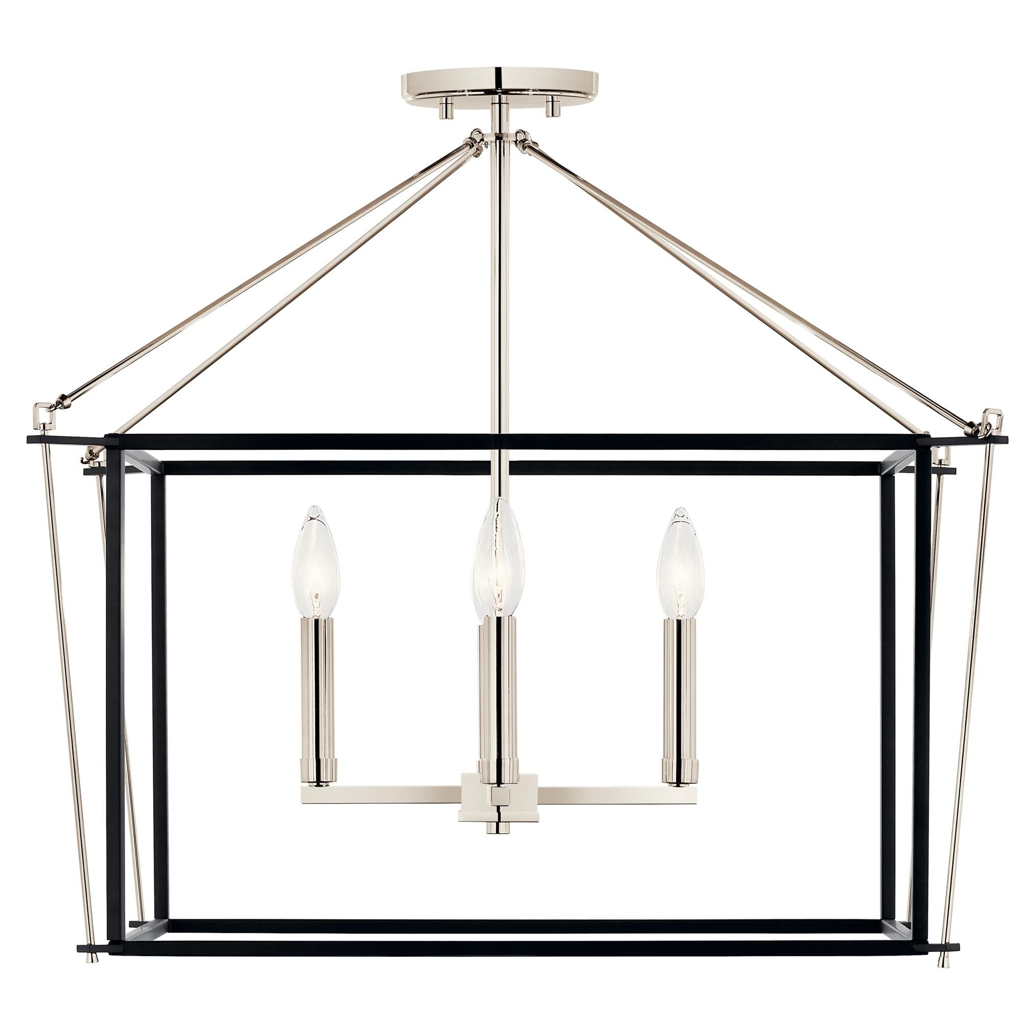 Eisley 24 Inch Semi Flush Mount