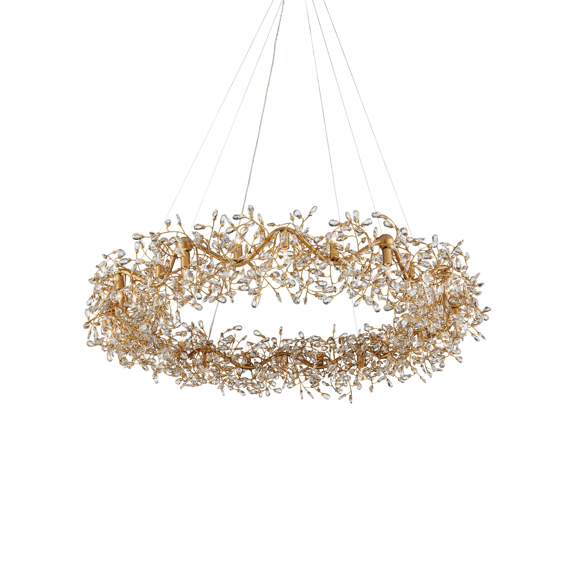 Crystal Bud Grande Grand Chandelier