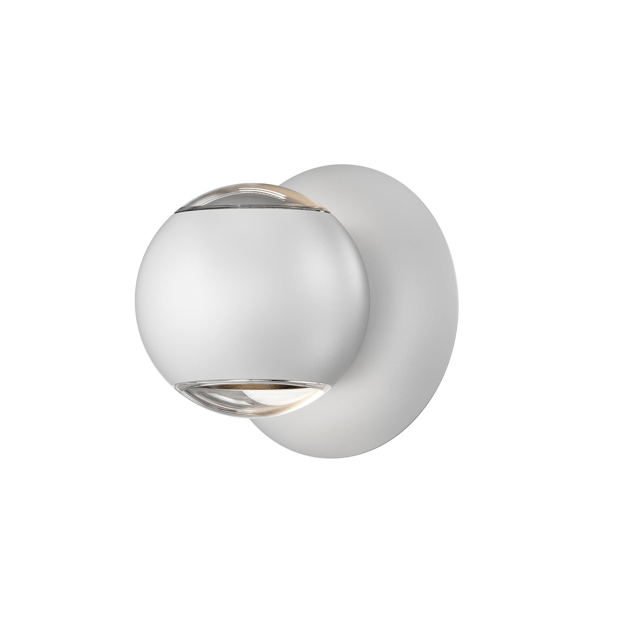 Hemisphere 4 Inch 2 Light Wall Sconce