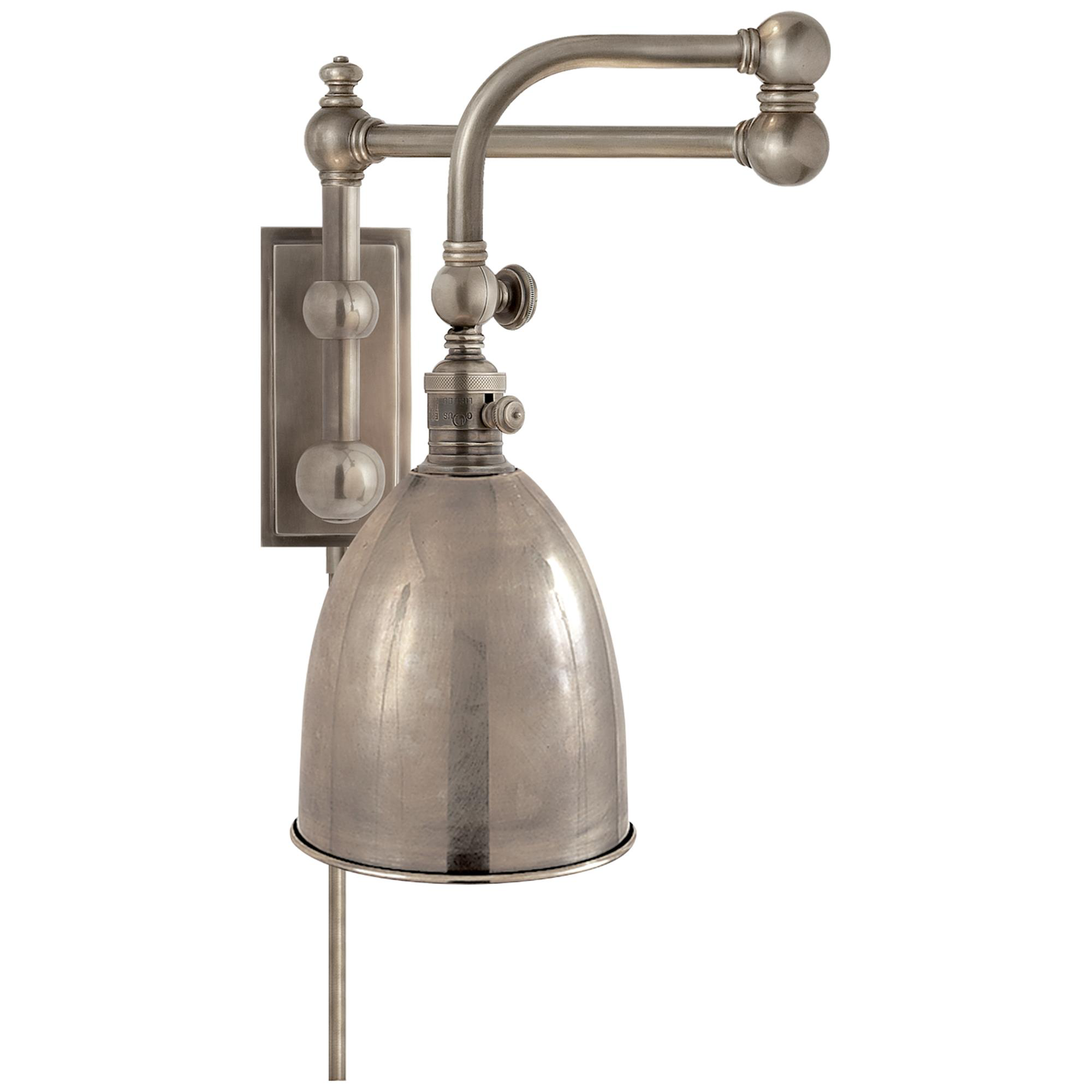 Chapman & Myers Pimlico 28 Inch Wall Swing Lamp