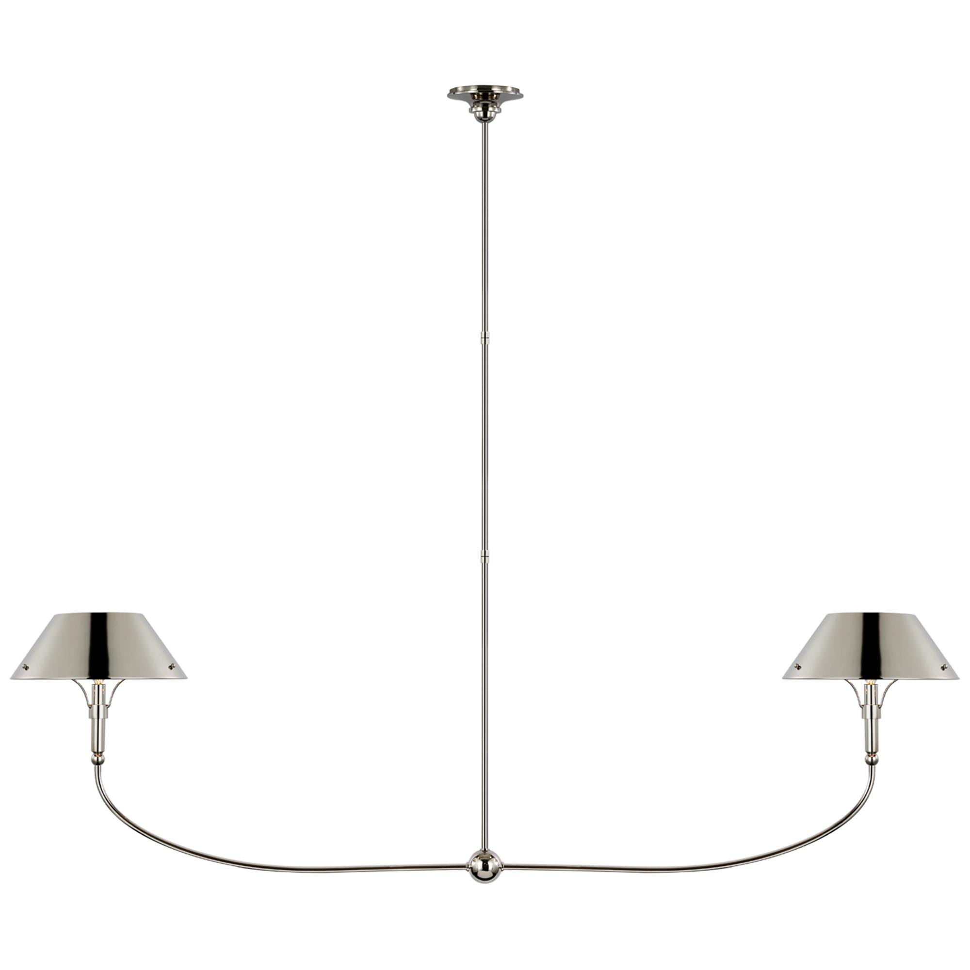 Thomas O'Brien Turlington Large Linear Chandelier