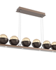 Cabochon Medium Linear Chandelier