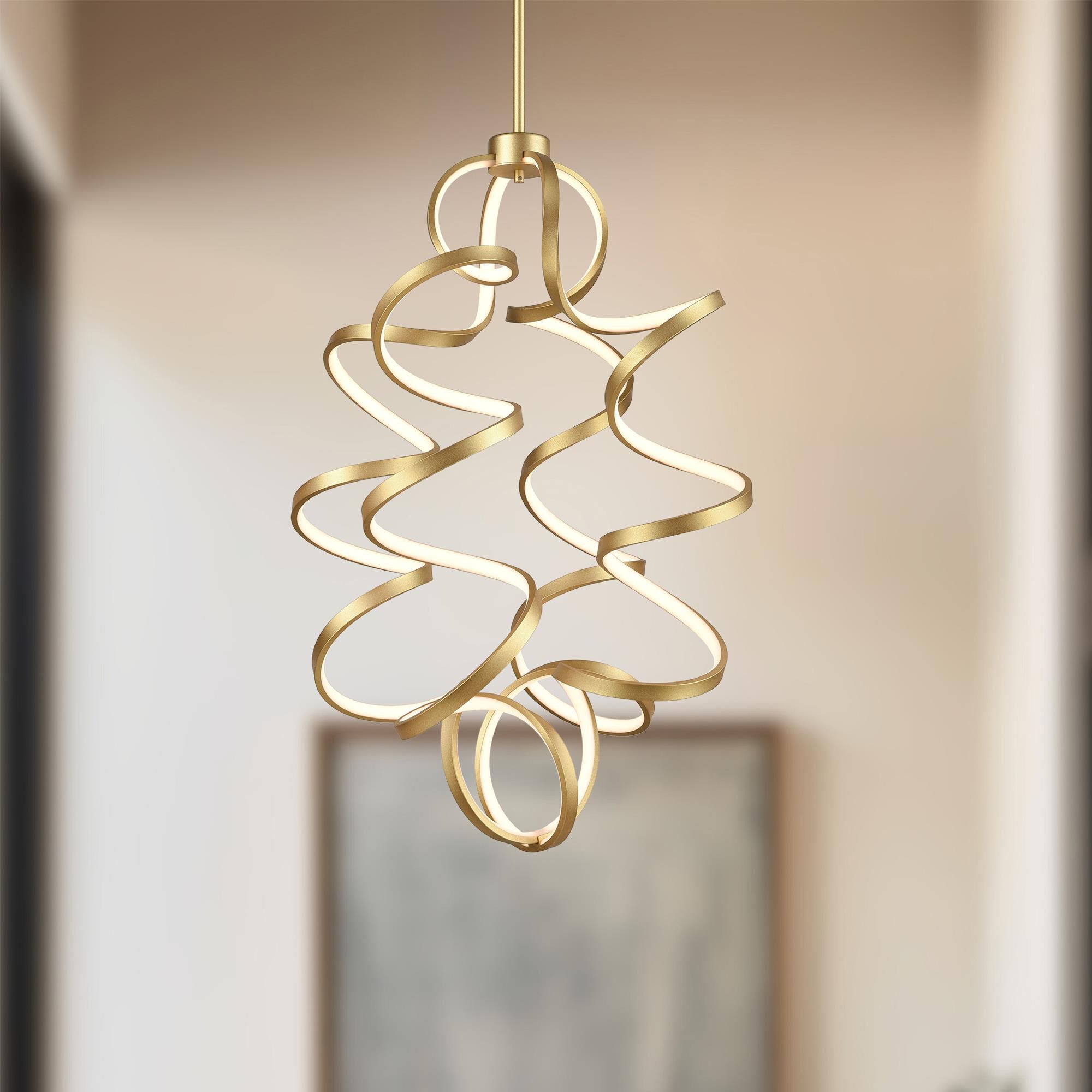Synergy 35 Inch Chandelier