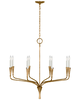 Chapman & Myers Aiden 38 Inch Chandelier
