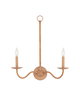 Saxon 23 Inch 2 Light Wall Sconce
