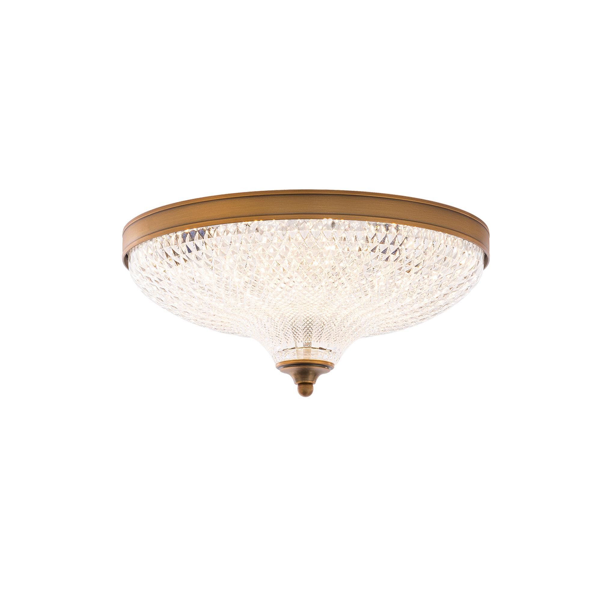 Roma 12 Inch Flush Mount