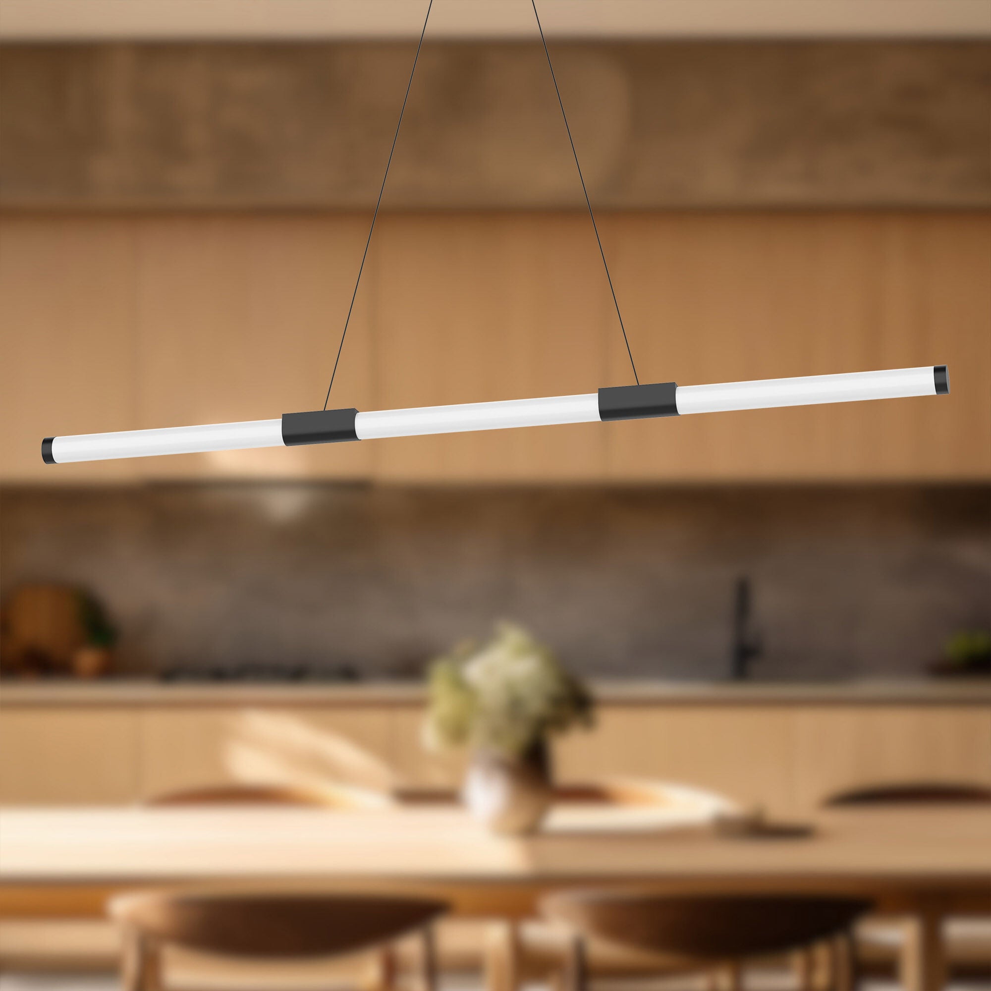 Ryan Pauly Akari Medium Linear Chandelier