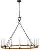 Chapman & Myers Darlana Wrapped 50 Inch Chandelier