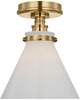 Chapman & Myers Parkington 8 Inch Flush Mount