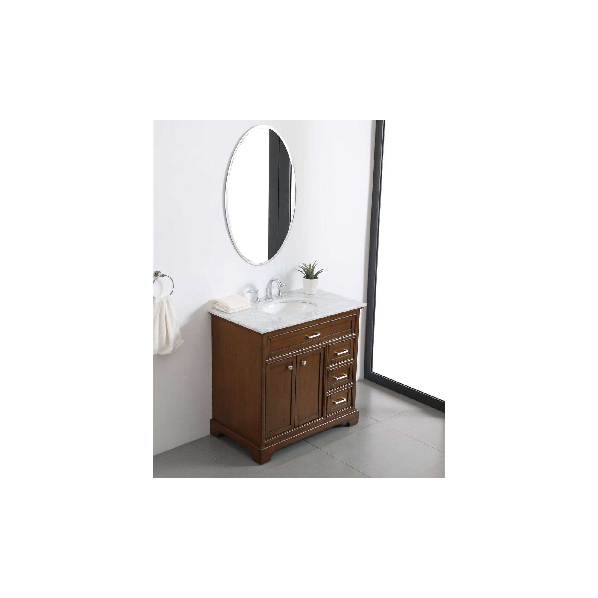 Americana 36 Inch Bath Vanity Cabinet