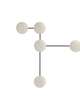 Arteriors Glaze Large 5 Light Wall Sconce