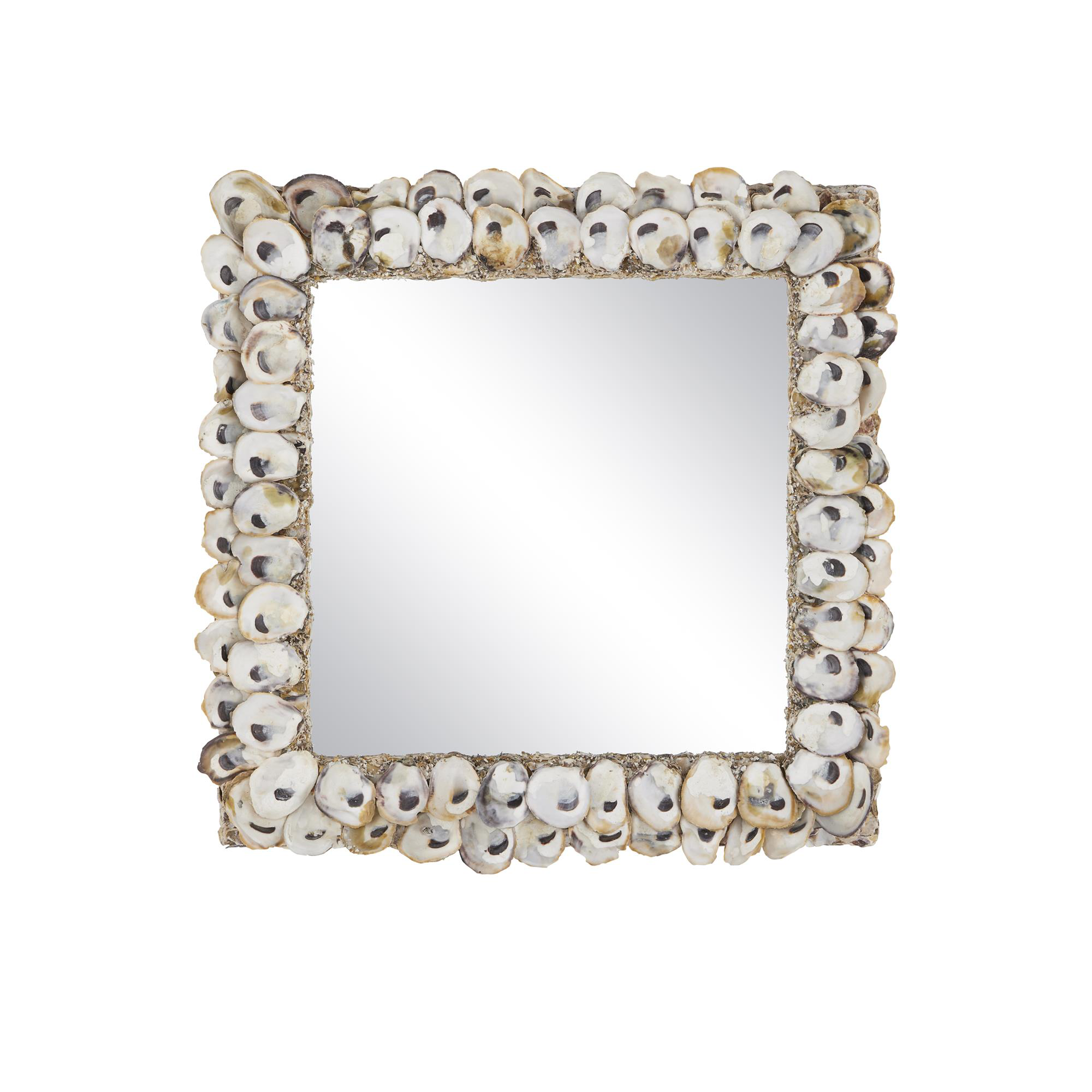 Oyster Shell Small Decorative Mirror