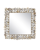 Oyster Shell Small Decorative Mirror