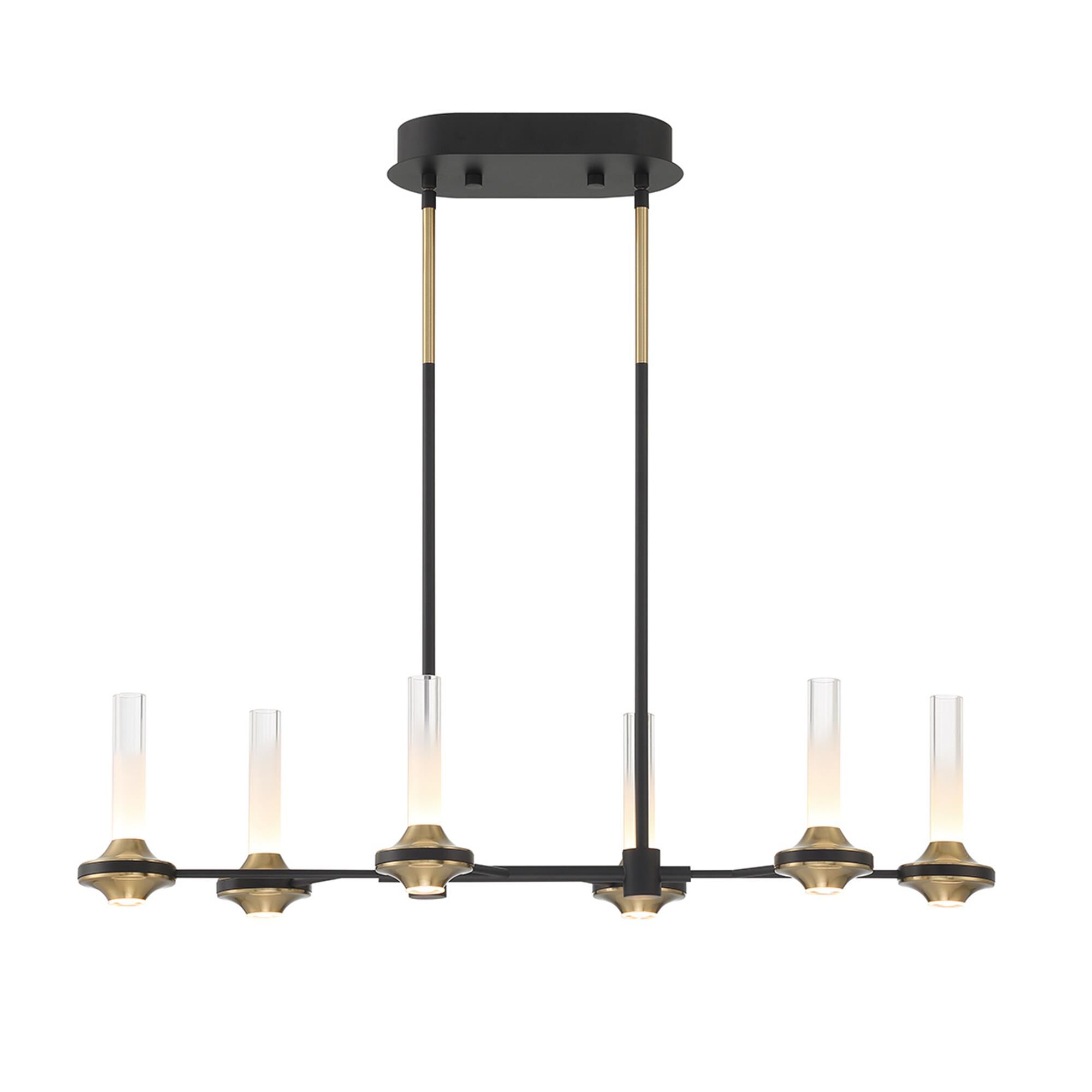 Torcia Small Linear Chandelier