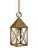 York 19 Inch 1 Light Outdoor Hanging Lantern