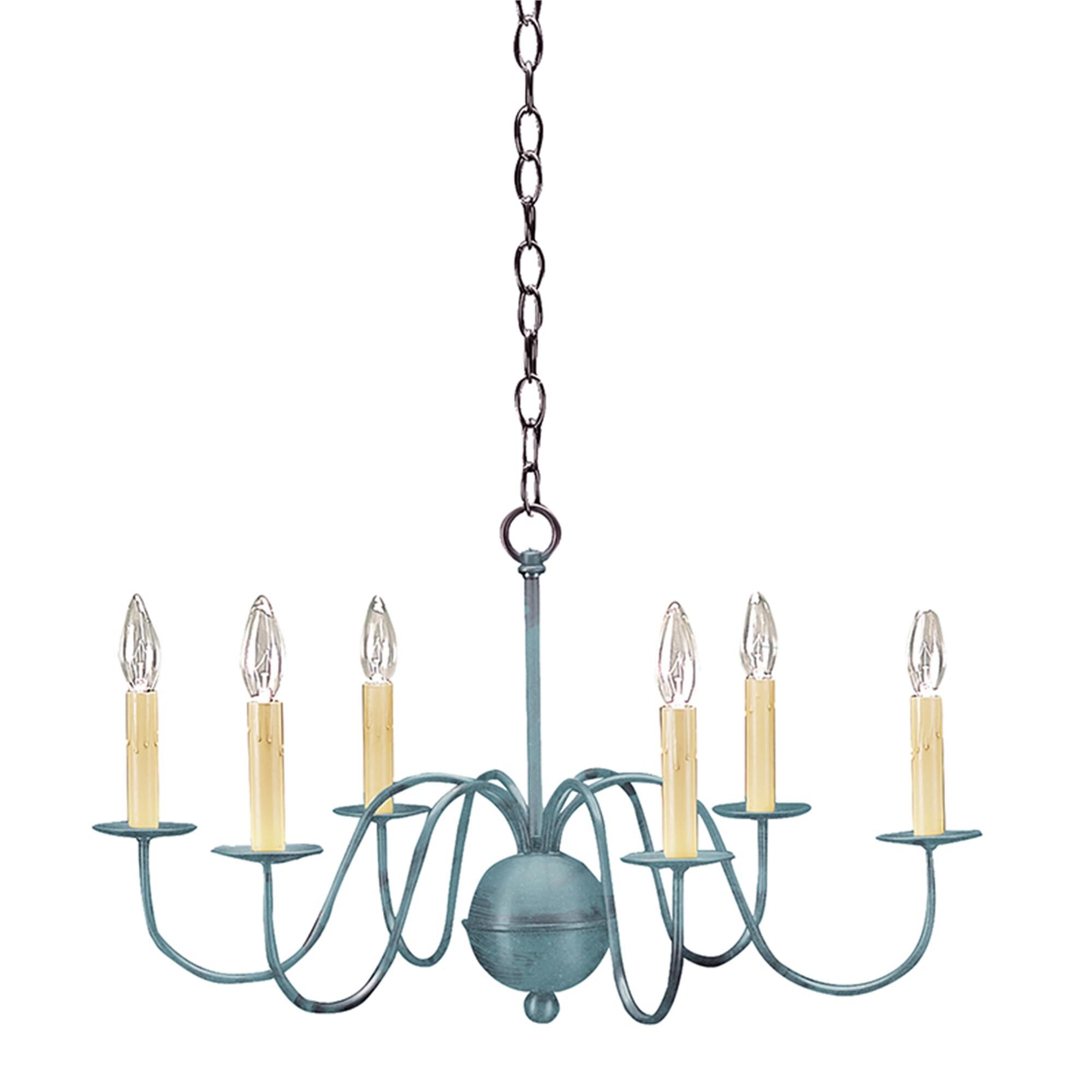 14 Inch 6 Light Chandelier