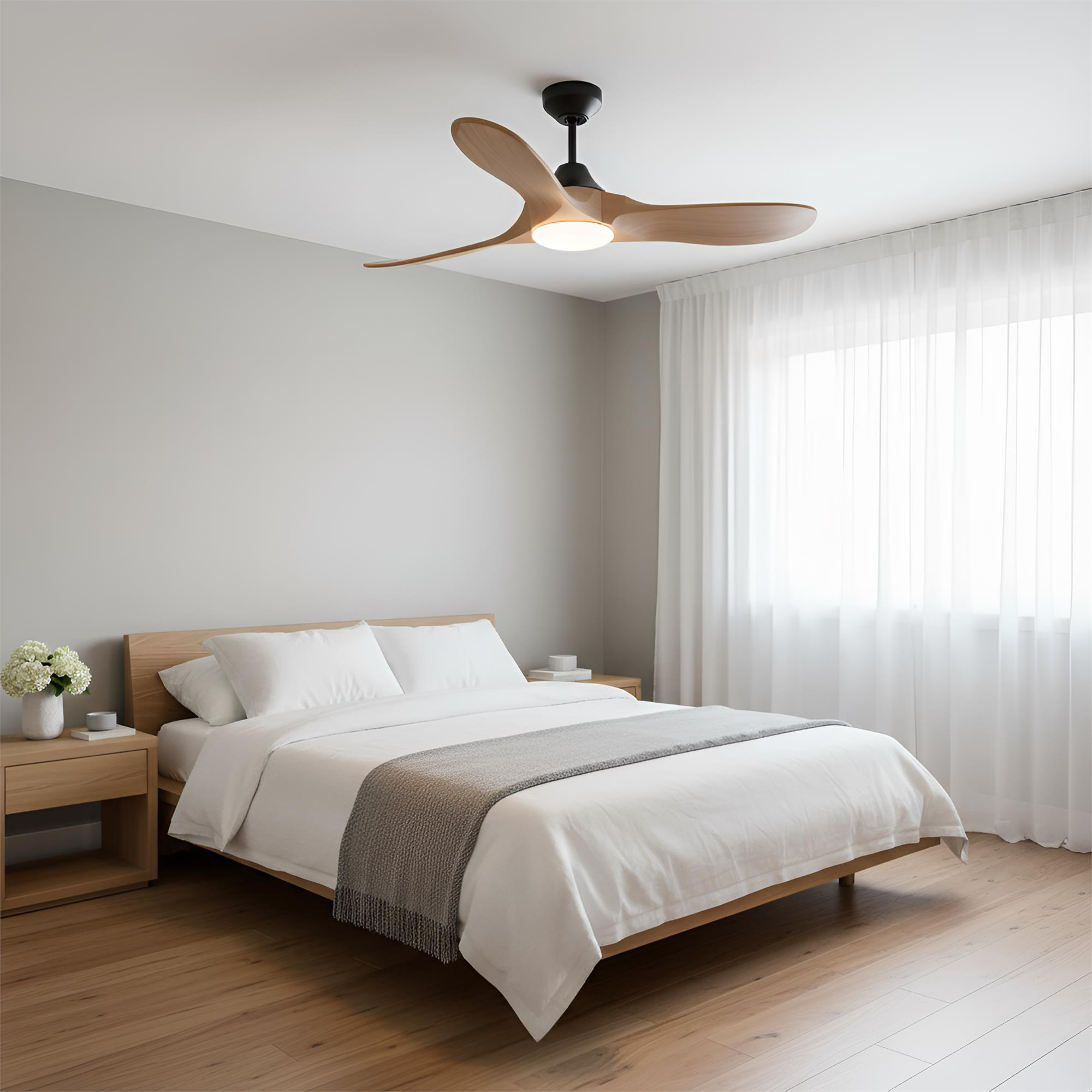 Maverick Smart 44 Inch Ceiling Fan with Light Kit