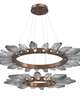 Rock Crystal 42 Inch 50 Light Chandelier