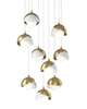 Brooklyn 20 Inch 9 Light Multi Light Pendant