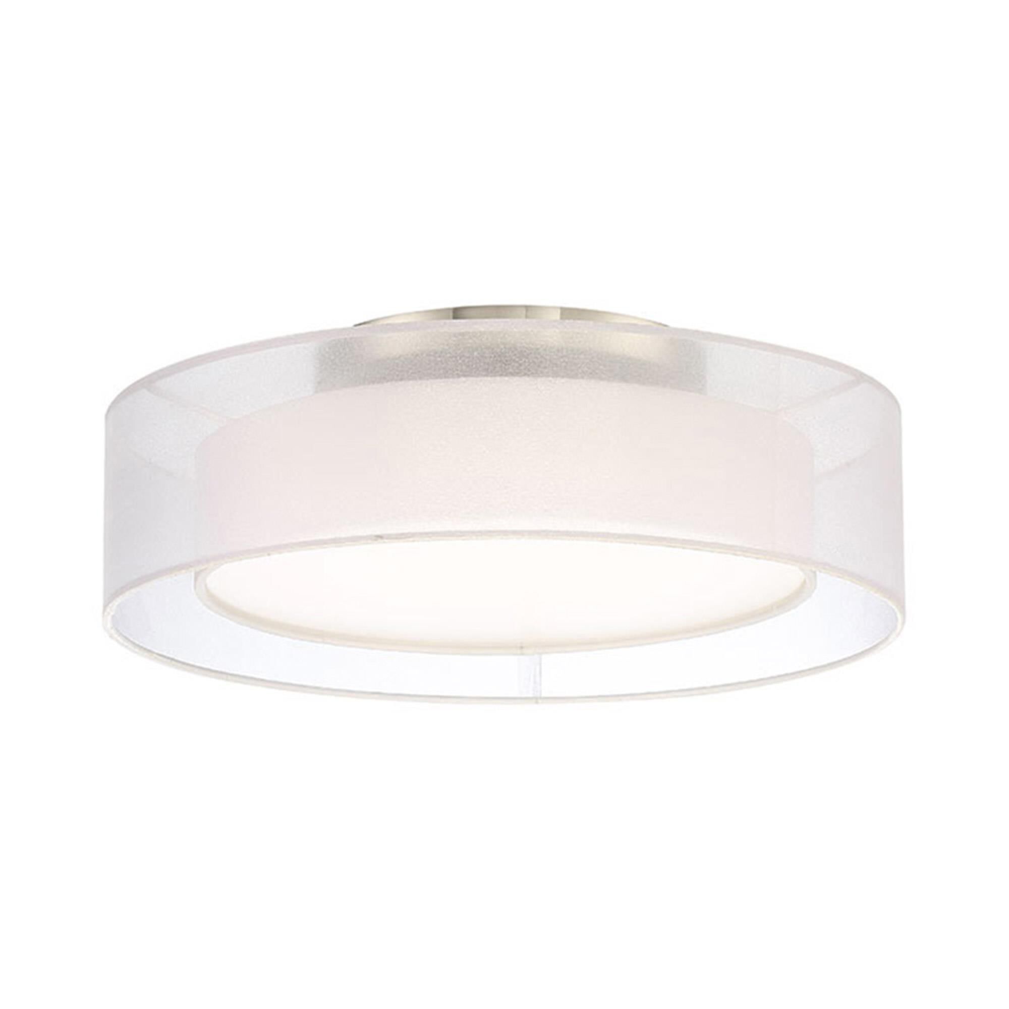 Metropolis 18 Inch Semi Flush Mount