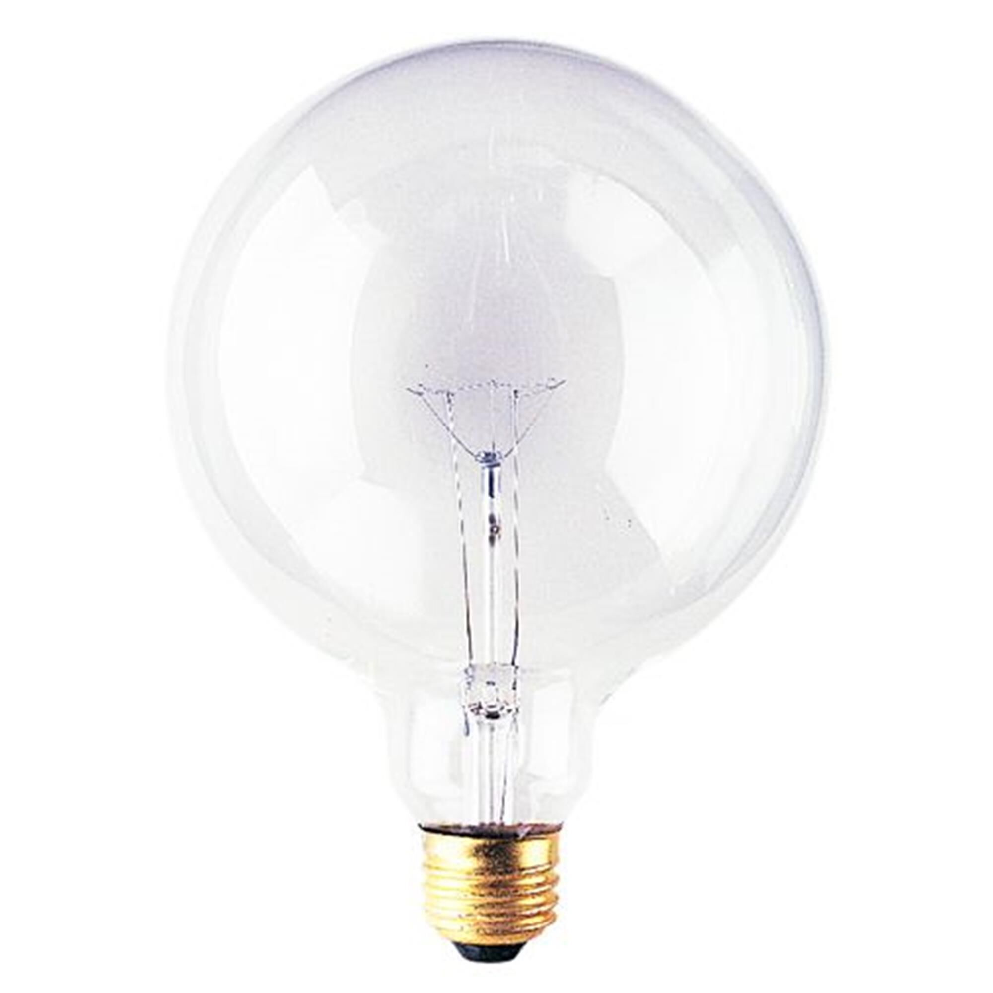 60 Watt G40 Globe Clear E26 125 Volt