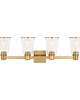 Chapman & Myers Alessa 31 Inch 4 Light Bath Vanity Light